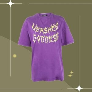 🍋✨ NWT Authentic Distressed Versace Goddess Tee size 44